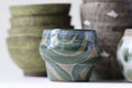 knuckle cup - blue and yellow
