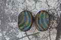 tile earrings - ovals