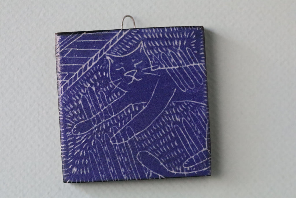 cats with jobs tiles