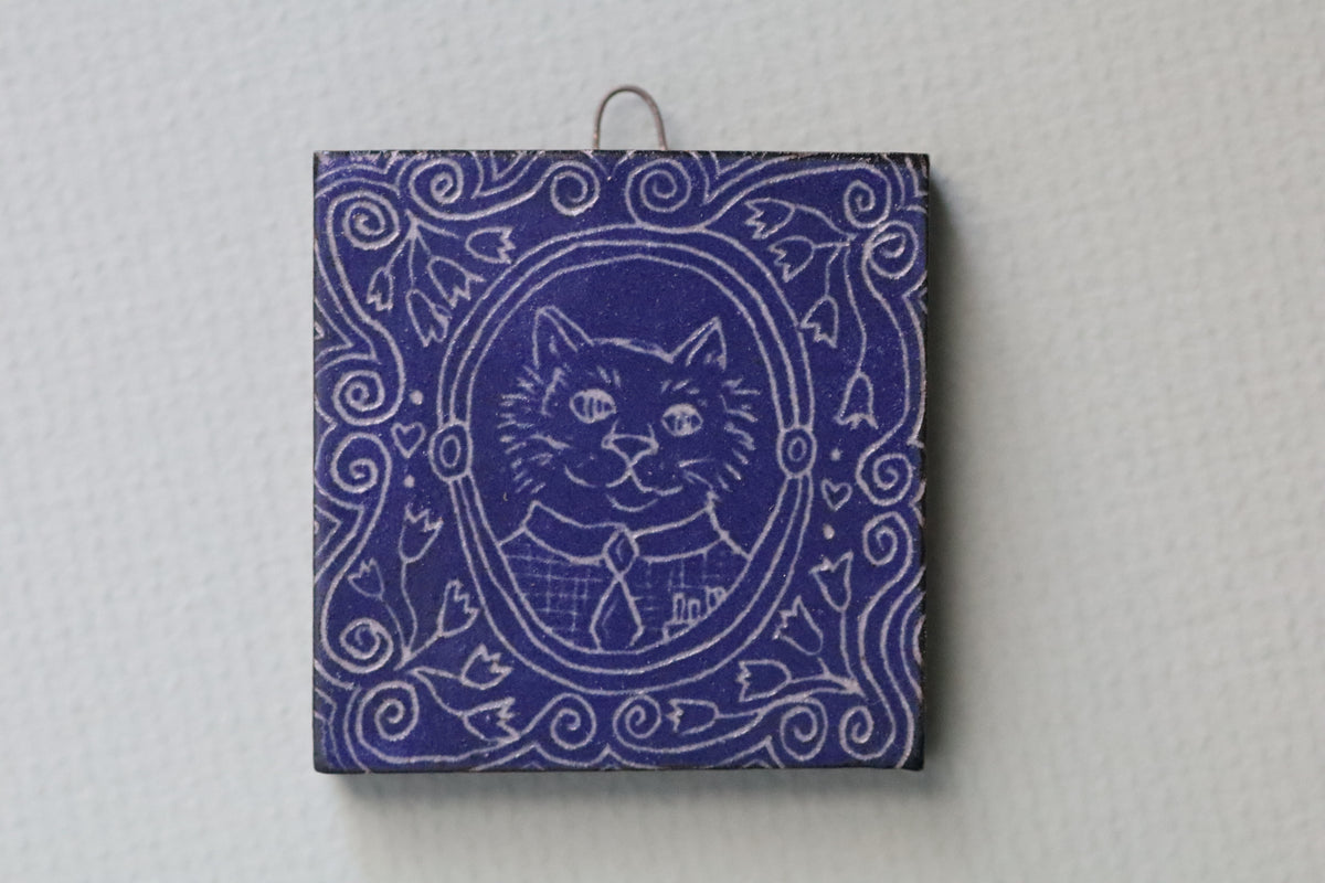 cats with jobs tiles
