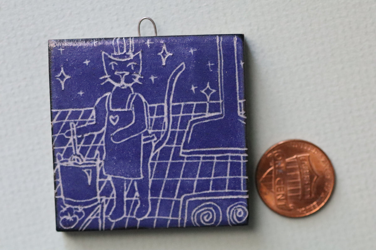 cats with jobs tiles
