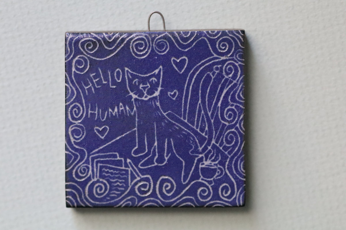 cats with jobs tiles