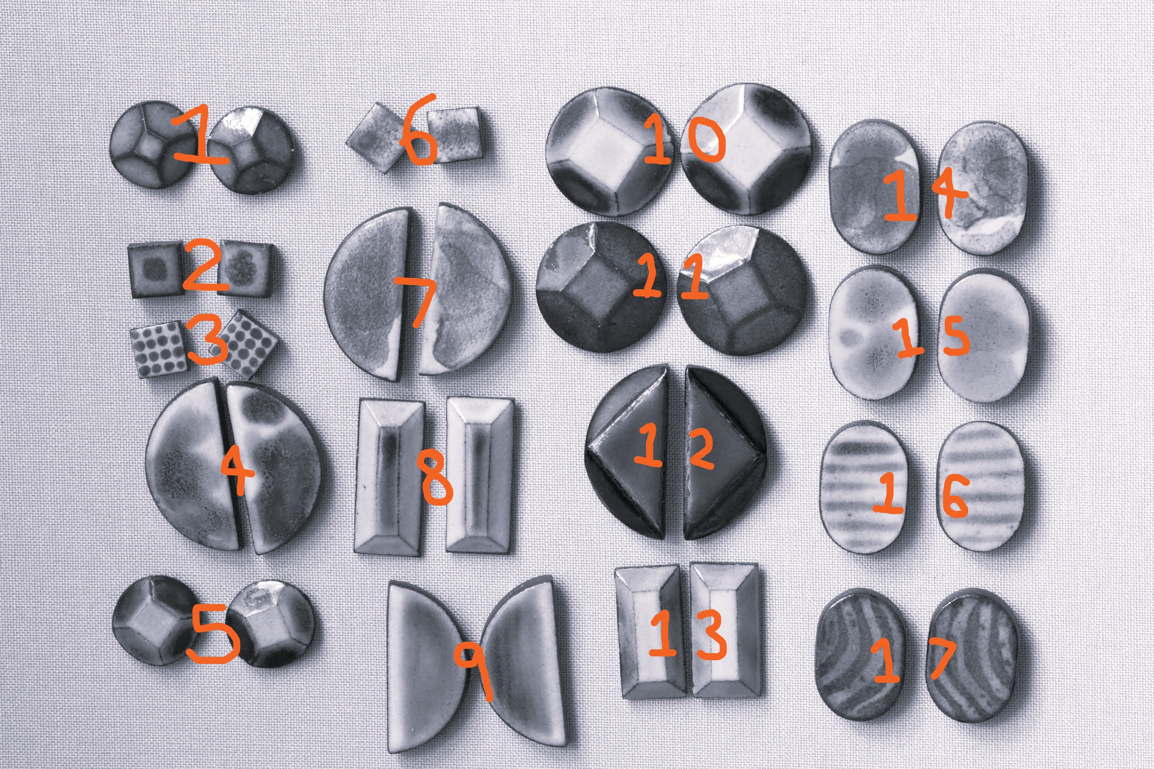 june tile earrings !